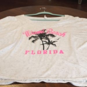 Miami Beach T-shirt Size 3x